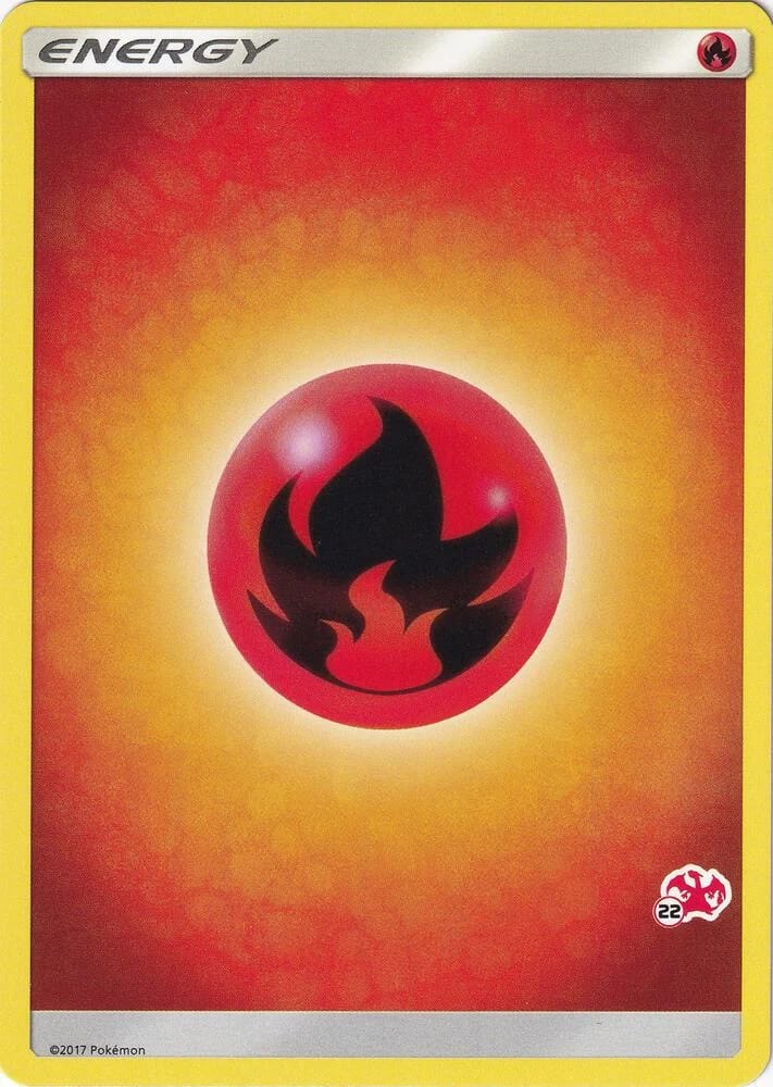 Fire Energy (#22 Charizard Stamped)