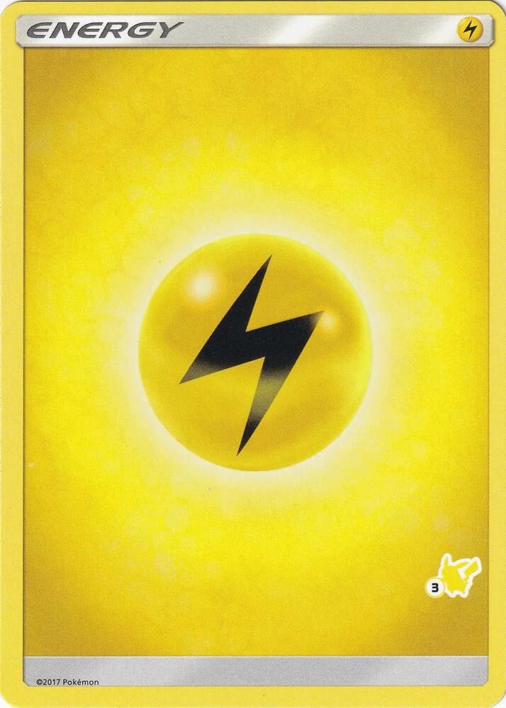 Lightning Energy (#3 Pikachu Stamped)
