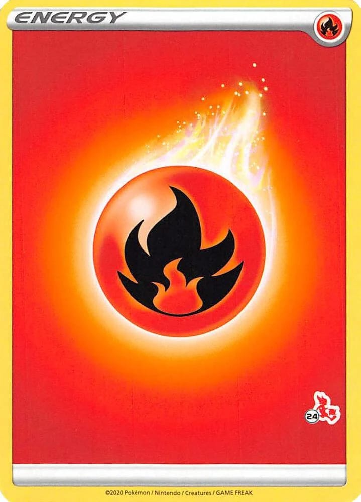 Fire Energy (#24 Cinderace Stamped)