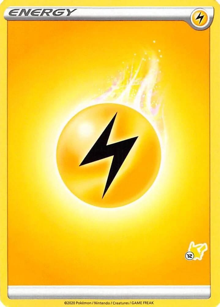 Lightning Energy (#12 Pikachu Stamped)