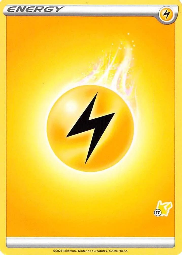 Lightning Energy (#17 Pikachu Stamped)