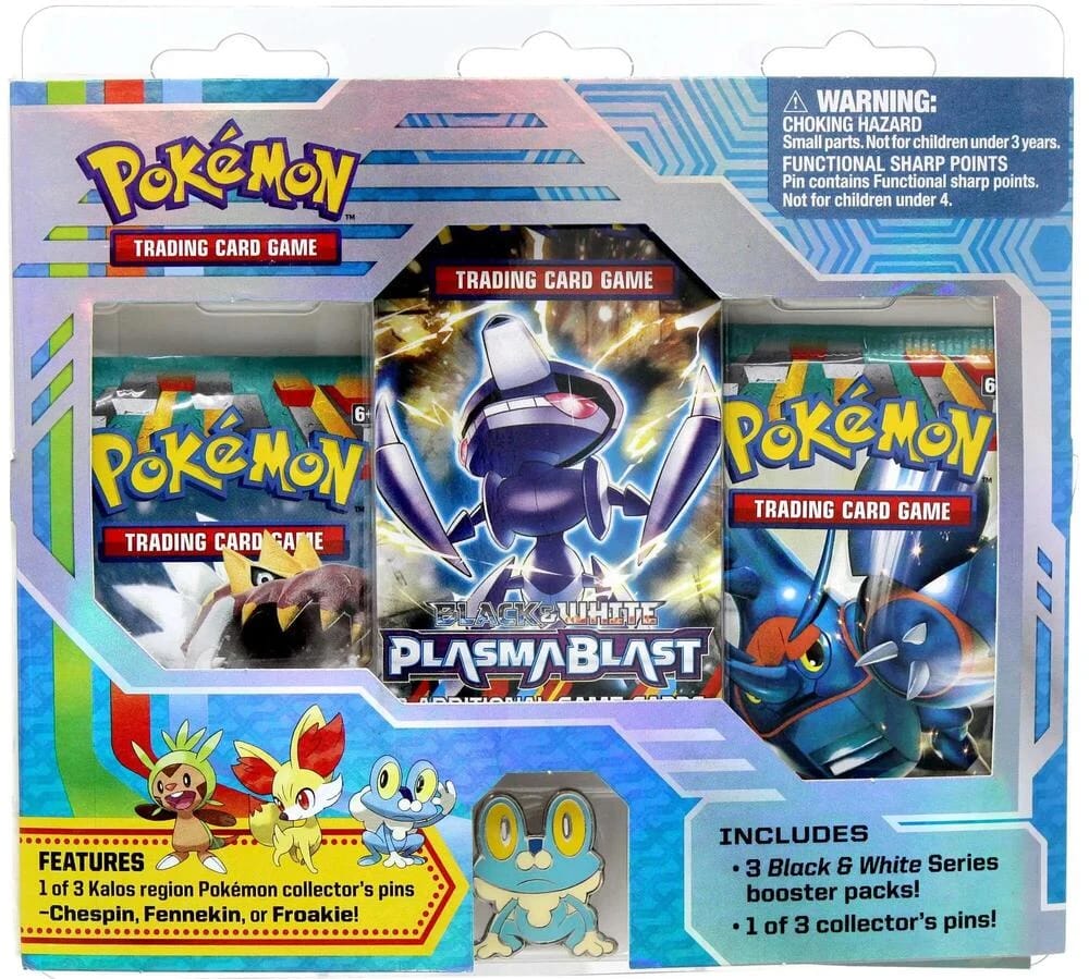 Collector's Pin Three Pack Blisters (Froakie)