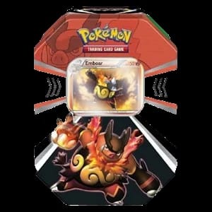 Evolved Battle Action Tins: Emboar Tin