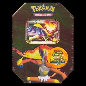 Diamond and Pearl Collector's Tins: Infernape LV.X Tin