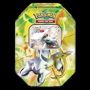 Arceus Collector's Tins: Arceus LV.X Tin (Green)