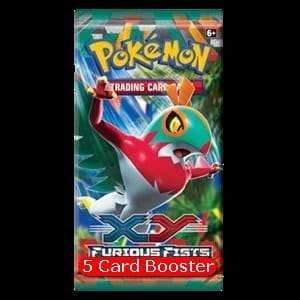 Furious Fists Booster (5 Cards)