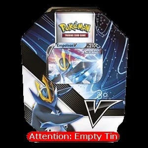 V Strikers Tins: Empoleon V Empty Tin