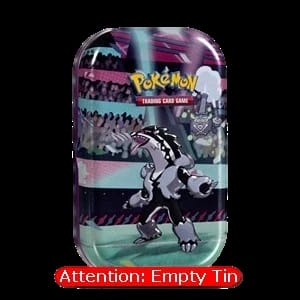 Galar Power Mini Tins: Obstagoon & Galarian Weezing Empty Tin