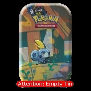 Galar Pals Mini Tins: Sobble & Rookidee Empty Tin