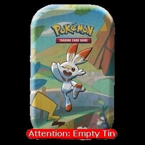 Galar Pals Mini Tins: Scorbunny & Pikachu Empty Tin