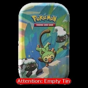 Galar Pals Mini Tins: Grookey & Wooloo Empty Tin