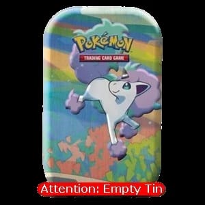 Galar Pals Mini Tins: Galarian Ponyta Empty Tin