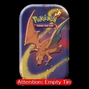 Kanto Power Mini Tins: Charizard Empty Tin