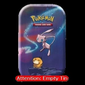 Kanto Power Mini Tins: Mew & Psyduck Empty Tin