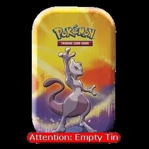 Kanto Power Mini Tins: Mewtwo Empty Tin