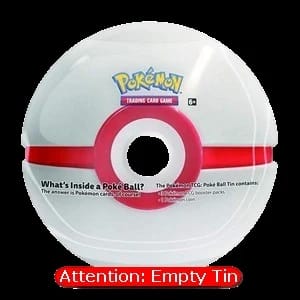 Empty Premier Ball Tin