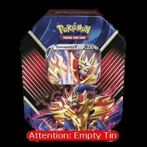 Legends of Galar Tins: Zamazenta V Empty Tin