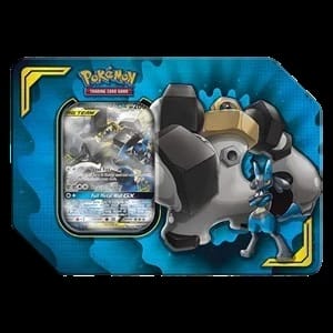 Power Partnership Tins: Lucario & Melmetal GX Empty Tin