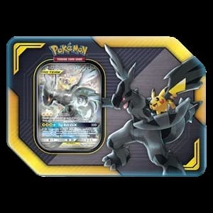 Tag Team Tins: Pikachu & Zekrom GX Empty Tin