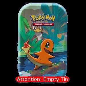 Kanto Friends Mini Tins: Charmander Empty Tin