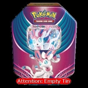 Evolution Celebration Tins: Sylveon GX Empty Tin