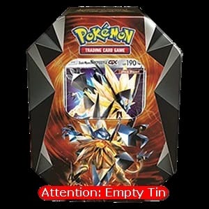 Empty Dusk Mane Necrozma GX Tin