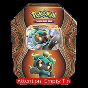 Empty Mysterious Powers Tins: Marshadow GX Tin
