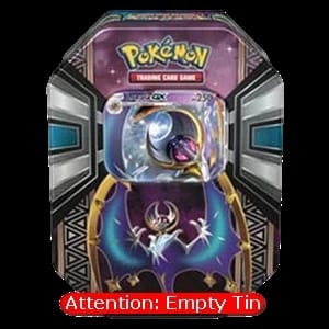 Empty Legends of Alola Tins: Lunala GX Tin