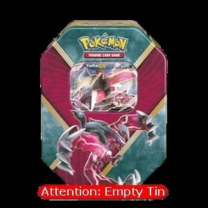 Empty Shiny Kalos Tins: Yveltal Tin