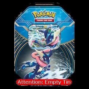 Empty Kalos Power Tins: Greninja Tin