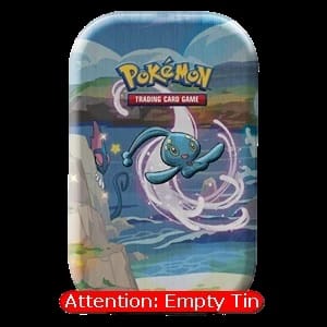 Empty Shining Fates Mini Tins: Manaphy Tin