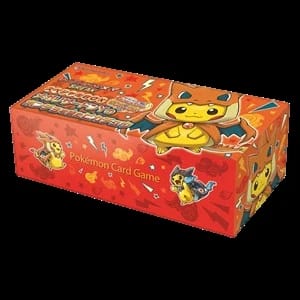 Mega Charizard Y Poncho-wearing Pikachu Special Box
