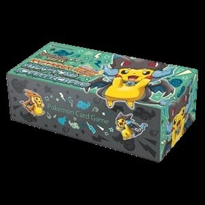 Mega Charizard X Poncho-wearing Pikachu Special Box