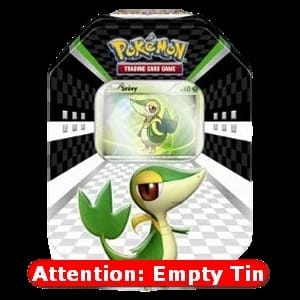 Empty Sneak-Peek Tins: Snivy Tin