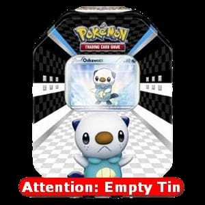 Empty Sneak-Peek Tins: Oshawott Tin