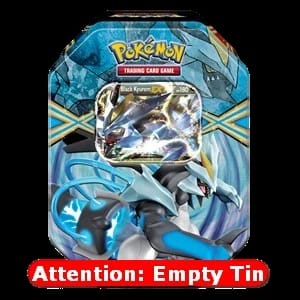 Empty EX Power Tins: Black Kyurem EX Tin