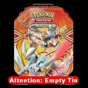 Empty EX Power Tins: White Kyurem EX Tin