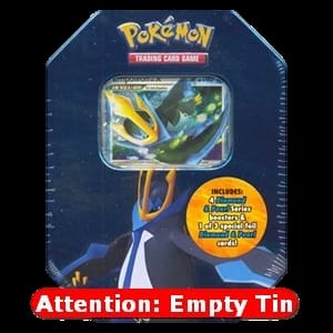 Empty Diamond and Pearl Collector's Tins: Empoleon LV.X Tin