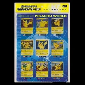 Pikachu World Collection 2010 Blue Set