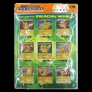 Pikachu World Collection 2010 Green Set