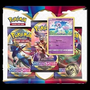 Sword & Shield: Galarian Ponyta 3-Pack Blister