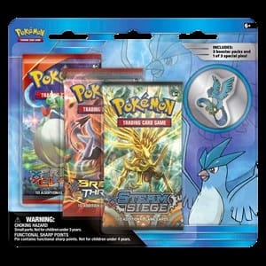 Articuno Pin 3-Pack Blister