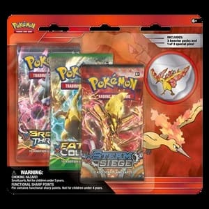 Moltres Pin 3-Pack Blister