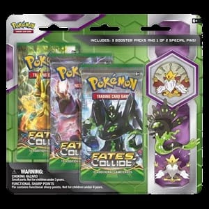 Fates Collide: Mega Alakazam Pin 3-Pack Blister