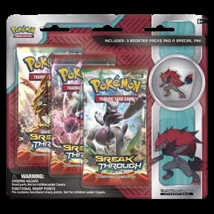 BREAKthrough: Zoroark Collector's Pin 3-Pack Blister