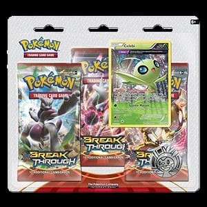 BREAKthrough: Celebi 3-Pack Blister