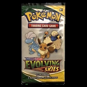 Evolving Skies Fun Pack (3 Cards)