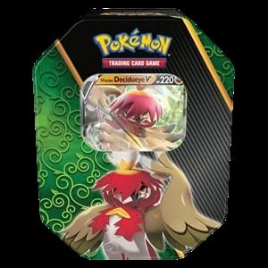 Divergent Powers Tins: Hisuian Decidueye V Tin (EU Version)
