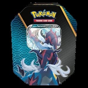 Divergent Powers Tins: Hisuian Samurott V Tin (EU Version)