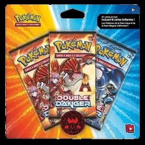 Double Crisis: Team Magma 3-Pack Blister
